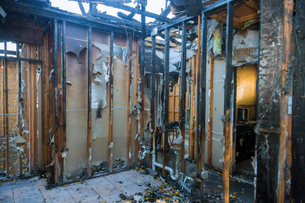 Professional Emergency Fire Cleanup technician working in Sicklerville, NJ